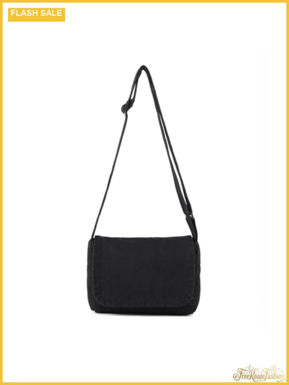 Small Canvas Crossbody Bag Mini Messenger Purse Women Cute Adjustable